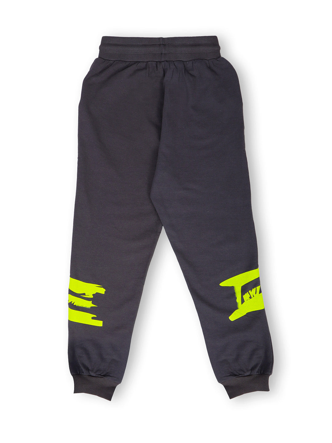 TWGE - Kids Joggers for Boys - Track Pants - Solid Cotton Regular Fit Tracks - color Grey